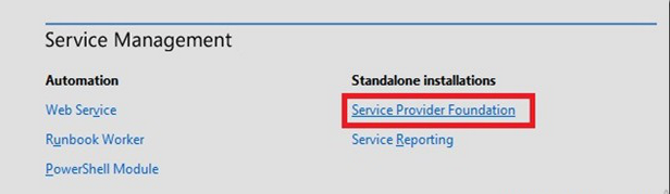 spf2 Service Provider Foundation
