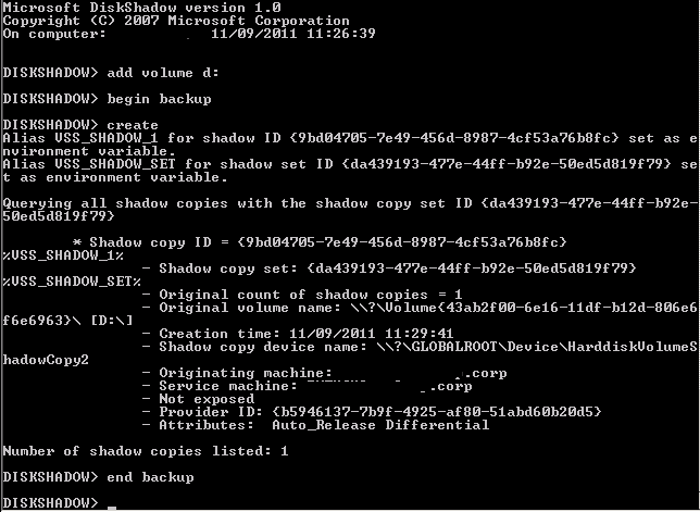 Exchange Backup Craziness